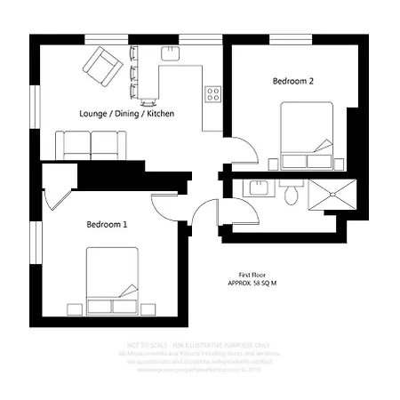 아파트 Fossgate Bridge 요크